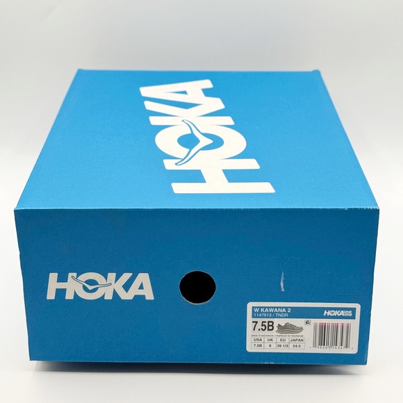 Hoka Kawana 2 Womens Sz 7.5 Running Shoe Thunder Blue Ice Water 1147913 TNDR NEW - Picture 2 of 11